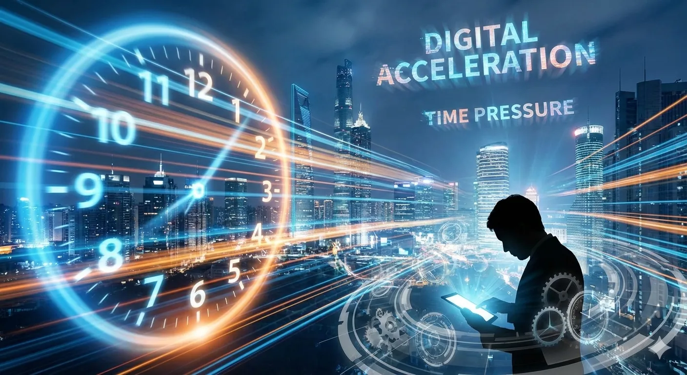Digital Acceleration and Time Pressure